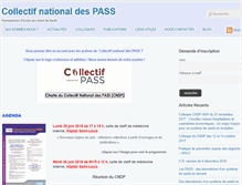 Tablet Screenshot of collectifpass.org